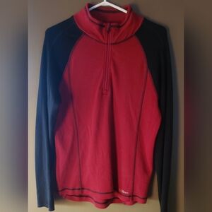 L.L. Bean Men's Merino Red Pullover